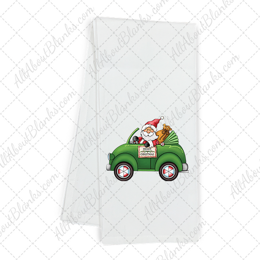 Santa In A Convertible Transfer