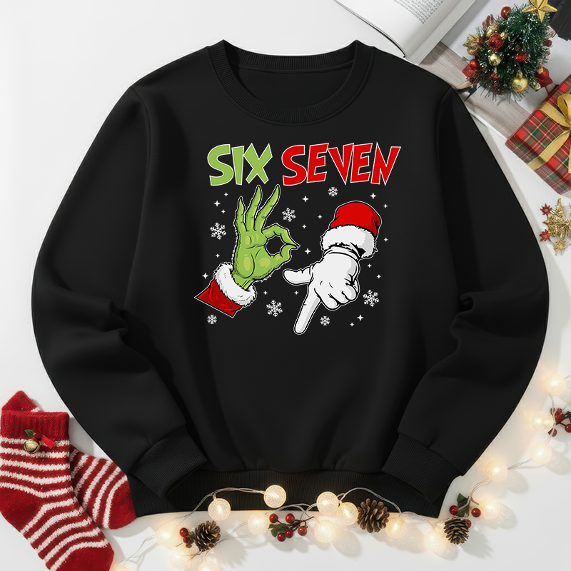 Santa & Grinch Hand 67 Transfer