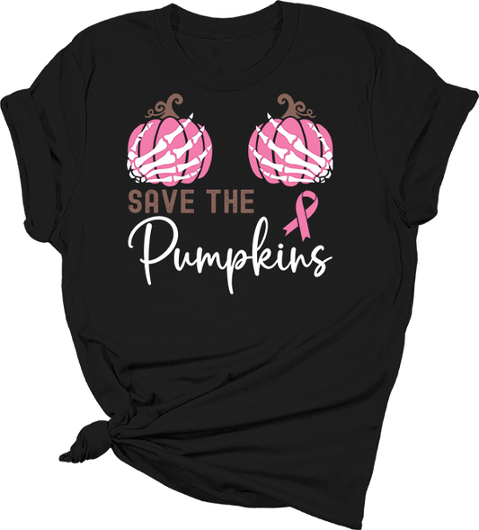 Save The Pumpkins Transfer - T-SHIRT SIZE