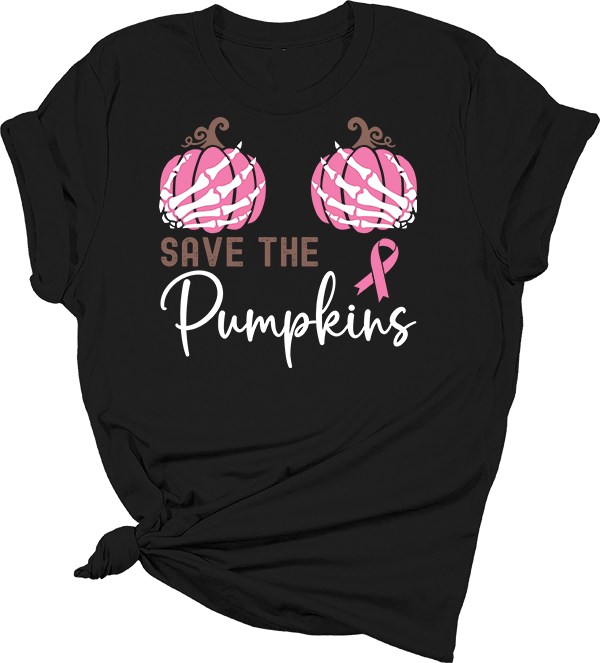Save The Pumpkins Transfer - T-SHIRT SIZE
