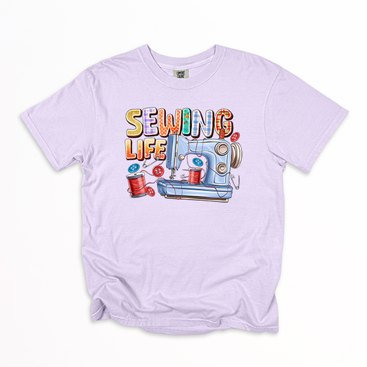 Sewing Life Transfer - T-SHIRT SIZE