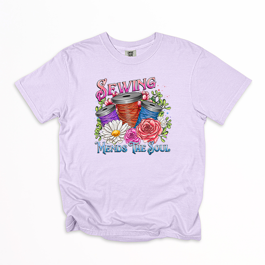 Sewing Mends The Soul Transfer - T-SHIRT SIZE