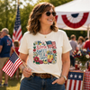 Sippin Sweet Tea & Liberty Transfer - T-SHIRT SIZE