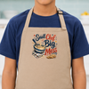 Small Chef Big Mess Transfer - Navy