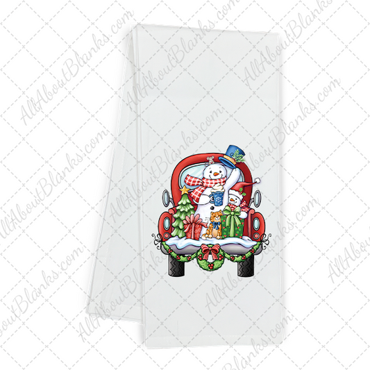 Snowman In A Truck Transfer