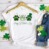 St Patricks Day Dog Lovers Transfer - T-SHIRT SIZE