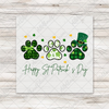St Patricks Day Dog Lovers Transfer