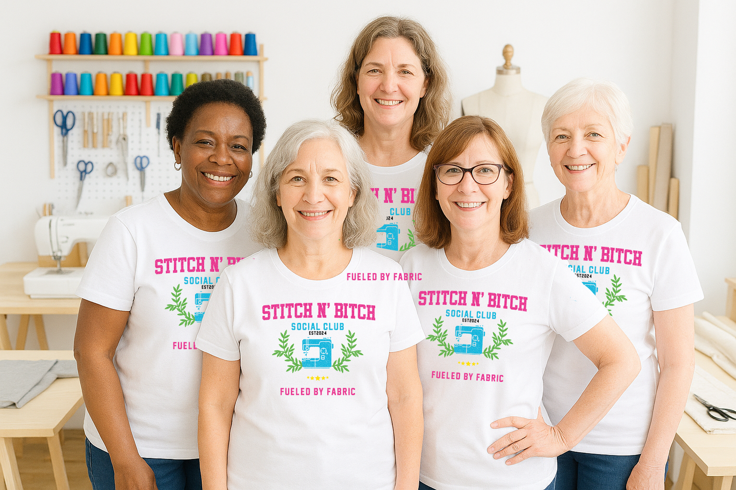 Stitch-N-Bitch Multi Color Transfer
