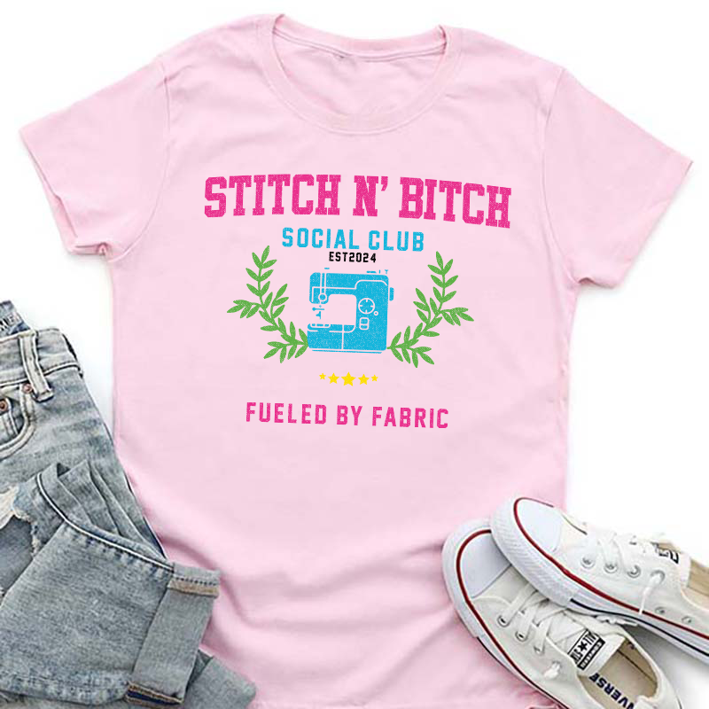 Stitch-N-Bitch Multi Color Transfer