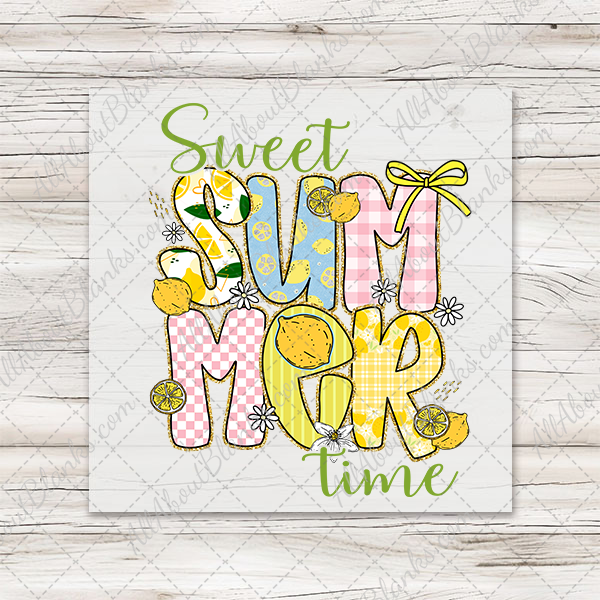 Sweet Summertime Lemons Transfer