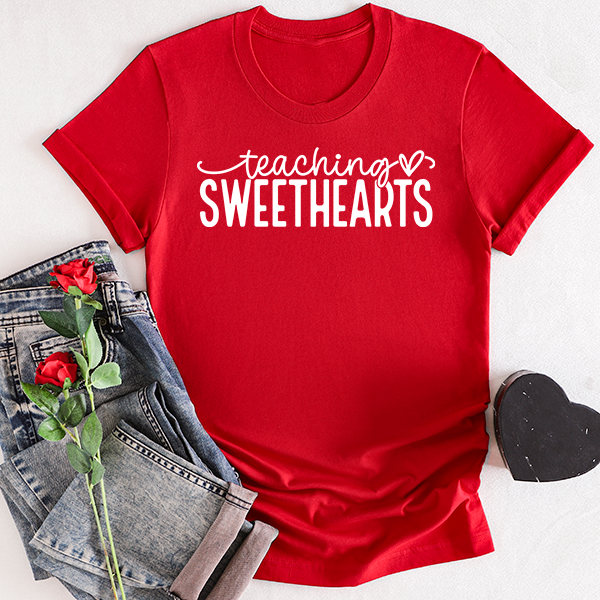 Teaching Sweethearts Handwritten Transfer - T-SHIRT SIZE
