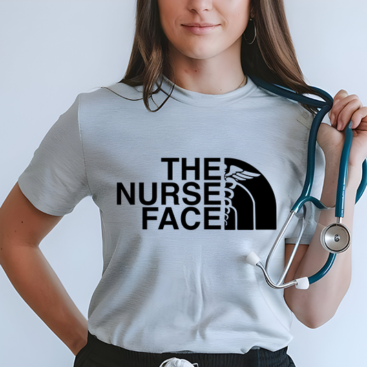 The Nurse Face Transfer - T-SHIRT SIZE