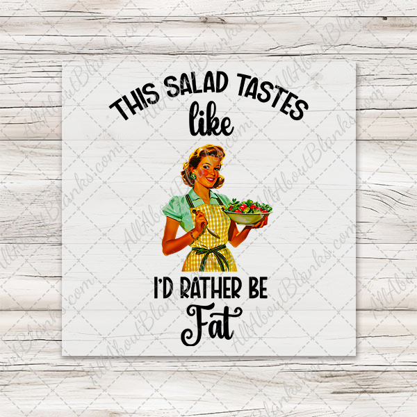 This Salad Tastes Like I'd Rather Be Fat Transfer