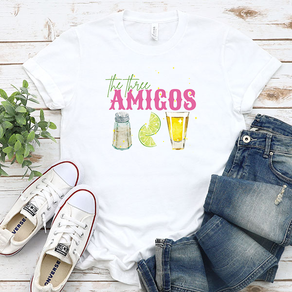 The Three Amigos Transfer - T-SHIRT SIZE