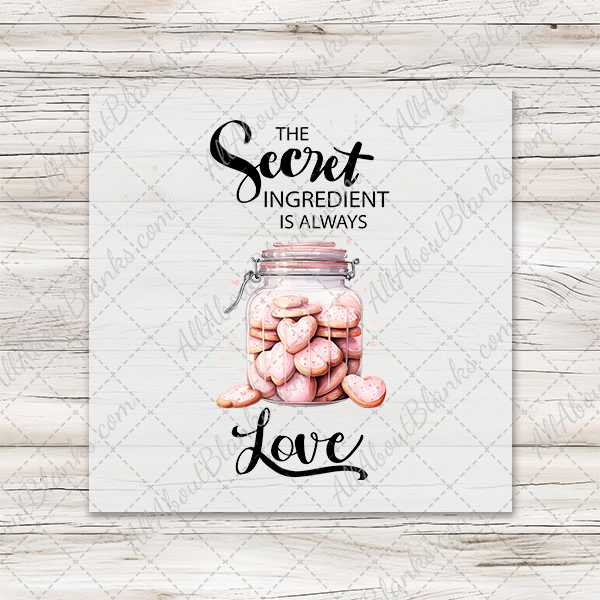 Valentine Secret Ingredient DTF Transfer