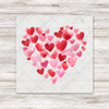 Valentines Day Big Brushstroke Heart DTF Transfer
