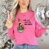 Vintage Disco Ball Lady New Years - T-SHIRT SIZE