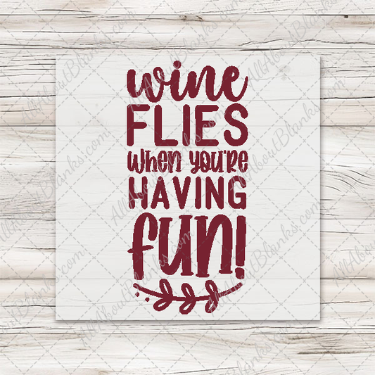 Wine Flies - Clearance Transfer