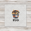 Halloween Cupcake - Boo Transfer