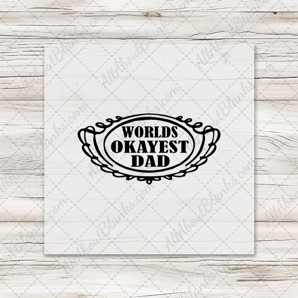 Worlds Okayist Father Whiskey Label Transfers