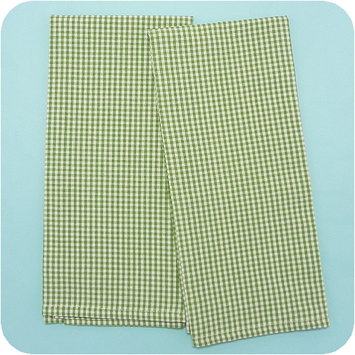 Towel Check, Green