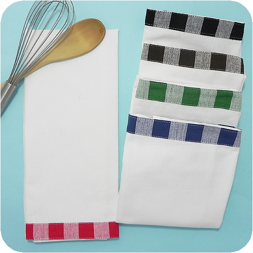 Kitchen Tea Towels - Blank - Perfect for embroidery, printing and