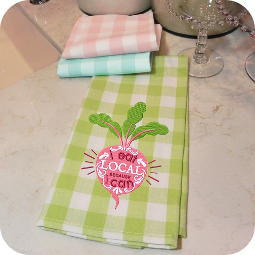 Navy Buffalo Plaid Kitchen Towel, Laurel Wreath Personalized Dish Towel, Kitchen  Decor, Buffalo Check Tea Towel, Monogram Tea Towel