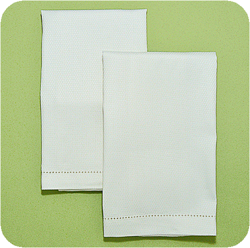 Egyptian Cotton Pique Towel Hemstitch Towel