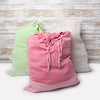 Striped Fabric Laundry Bags