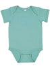 Fine Jersey Ribbed Knit Baby Onesie