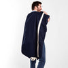 Heavy Canvas Garment Bag - Navy