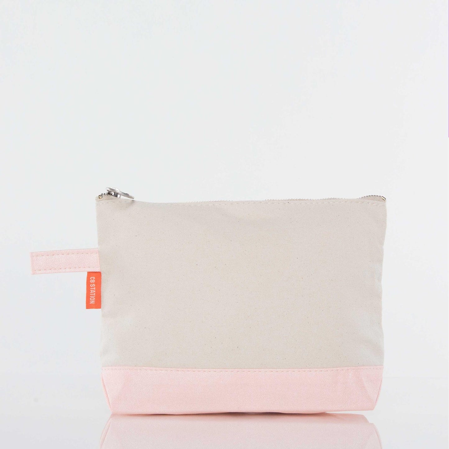 Canvas Zippered Make-Up Bag - Valentines Edition