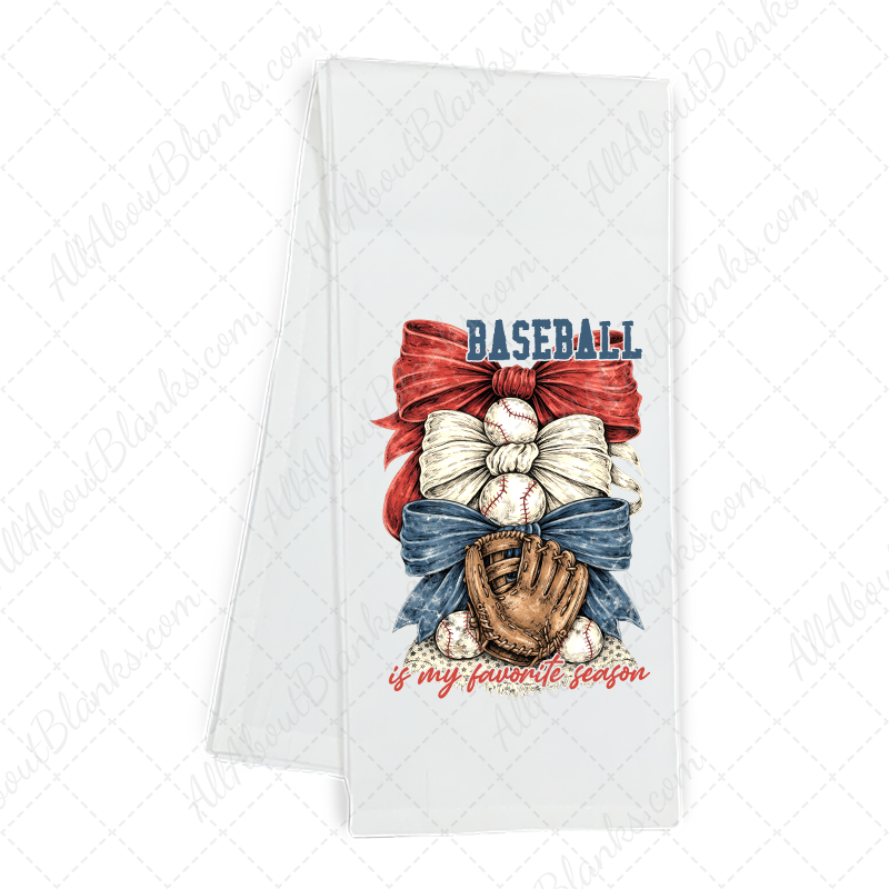 Baseball Is My Favorite Season Stacked Transfer