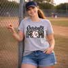 Baseball Mom Leopard Print Transfer