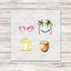 Beach Bliss 1 - COCKTAIL NAPKIN SIZE