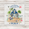 Beach House Welcome Sign Transfer