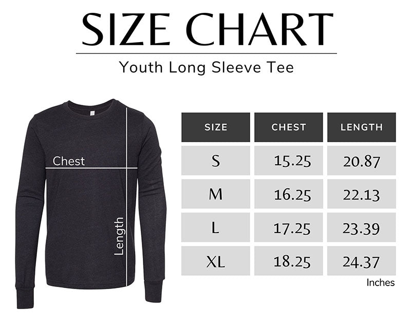 Youth Cotton Long-Sleeve Tee