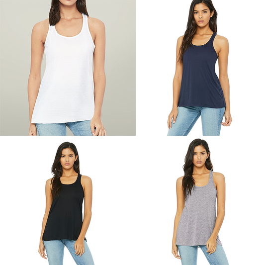 Bella+Canvas Flowy Racerback Tank – CLOSEOUT