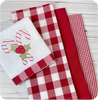 Red Kitchen Towel Collection