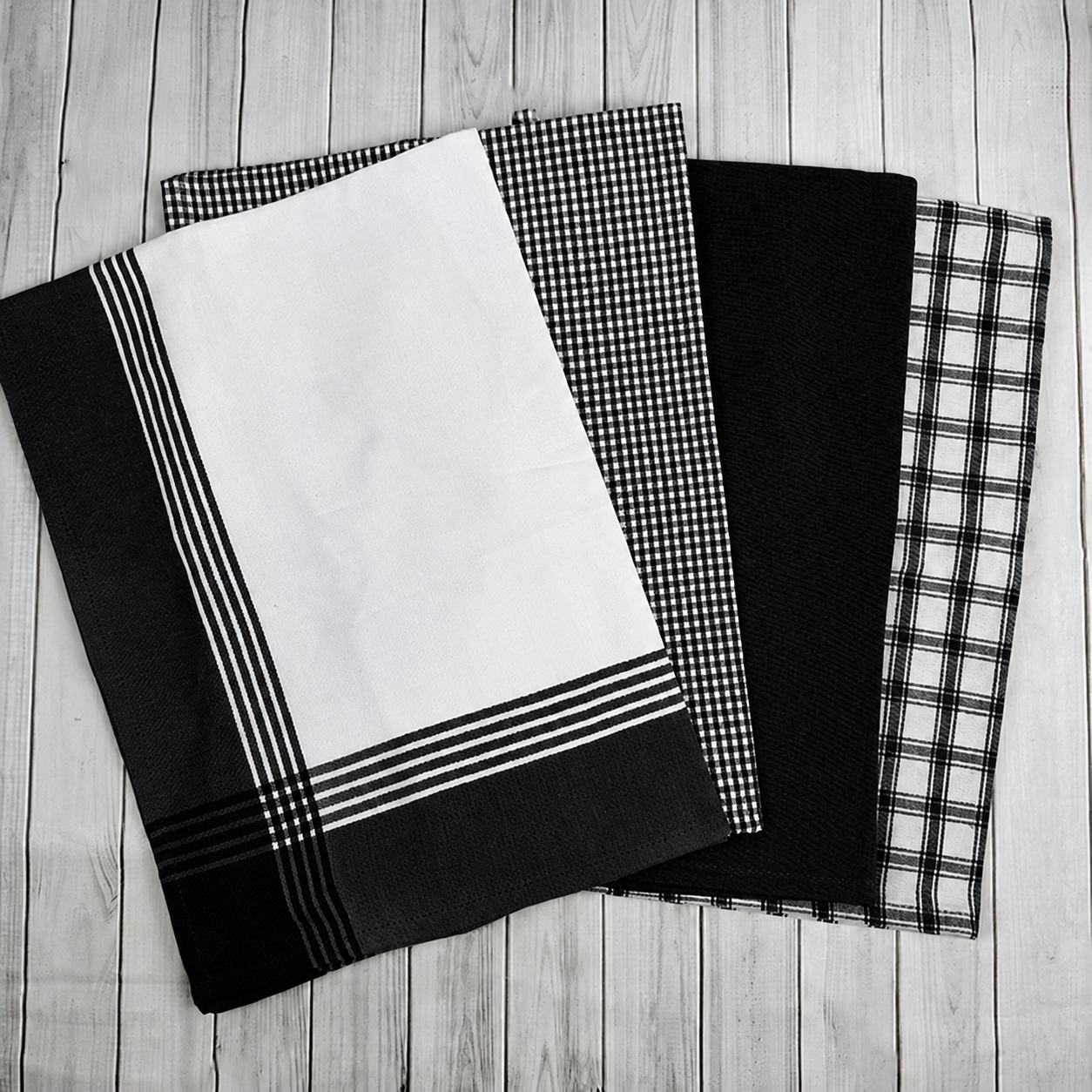 Black Kitchen Towels