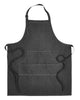 Unisex Denim Apron - Black