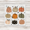 Boho Pumpkins Coquette Transfer - T-SHIRT SIZE
