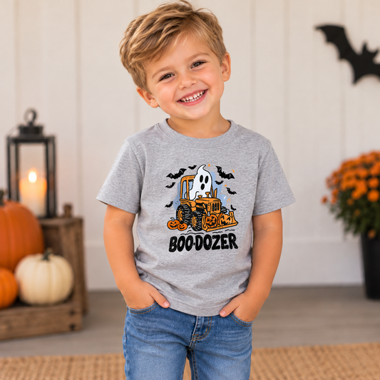Boo-dozer Halloween Transfer