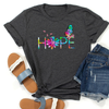 Breast Cancer Hope Butterflies Transfer - T-SHIRT SIZE
