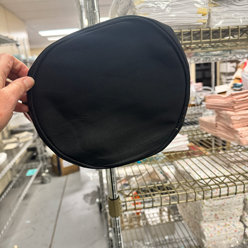 Halloweeen Bucket - Purple White Stripes