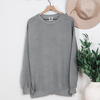 Comfort Colors Garment-Dyed Sweatshirt - Grey