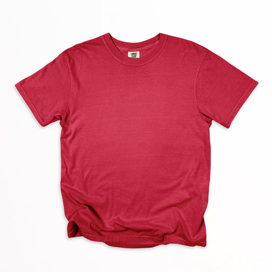 Comfort Colors Adult Heavyweight Tee - Chili
