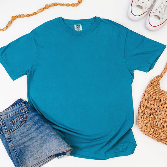Comfort Colors Adult Heavyweight Tee - Topaz Blue