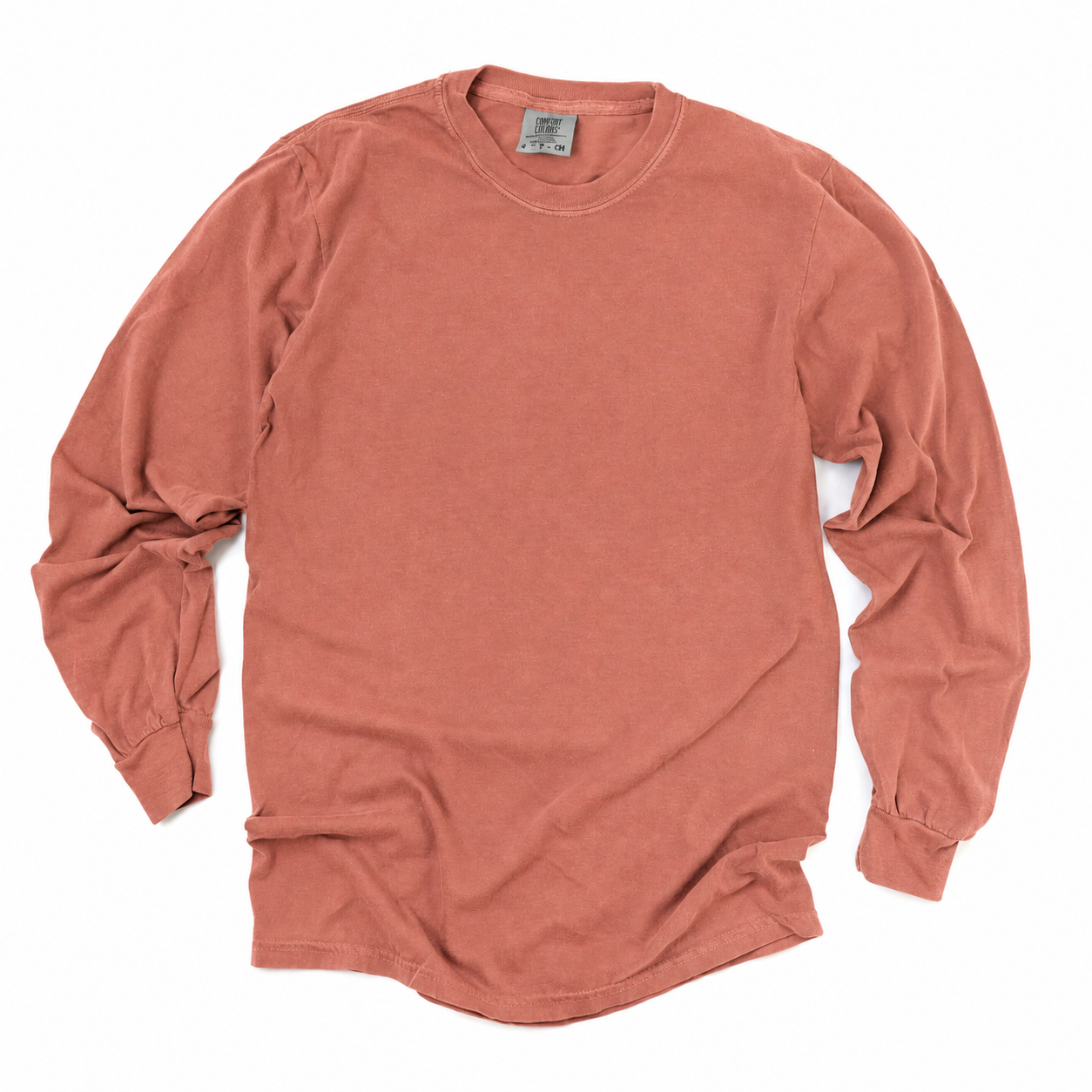 Comfort Colors Adult Heavyweight Long-Sleeve Tee - Terracotta