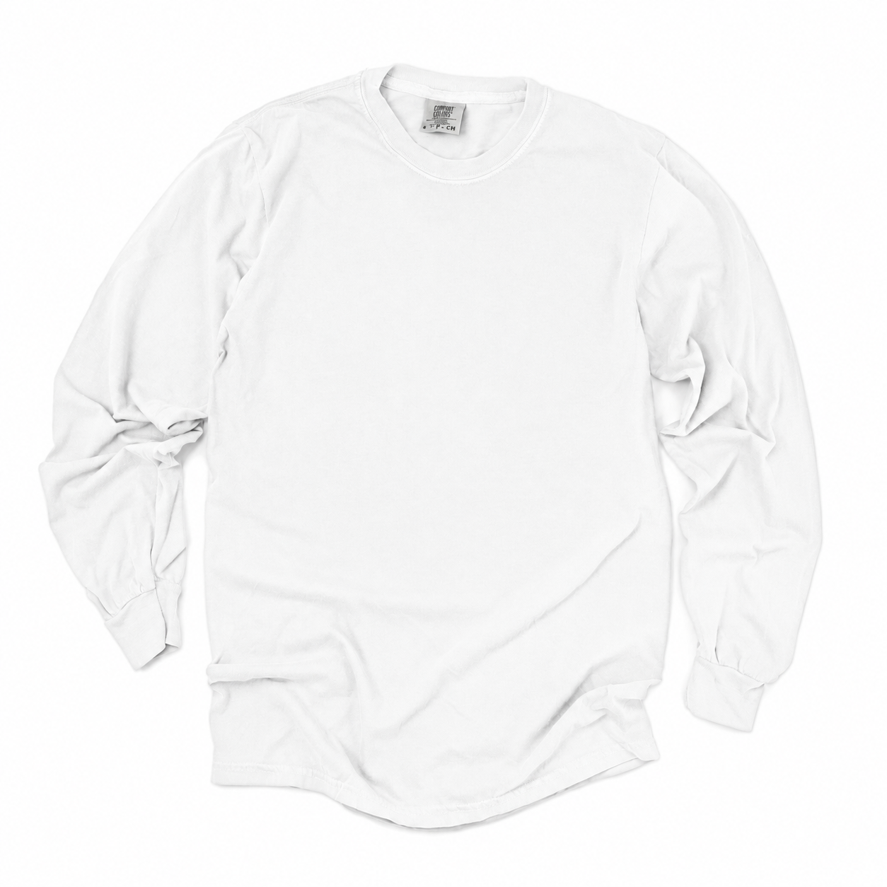 Comfort Colors Adult Heavyweight Long-Sleeve Tee - White
